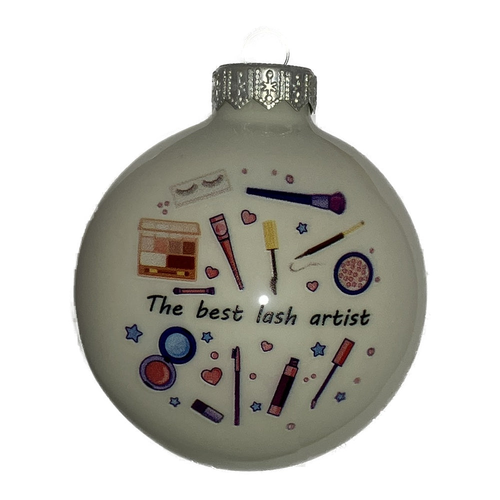 Premium Weihnachtskugel The Best Lash Artist