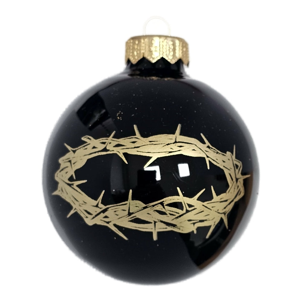Premium Weihnachtskugel Dornenkrone