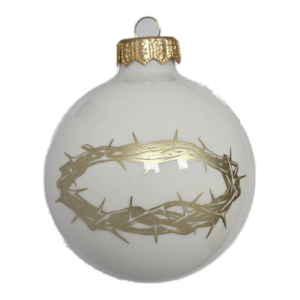 Premium Weihnachtskugel Dornenkrone