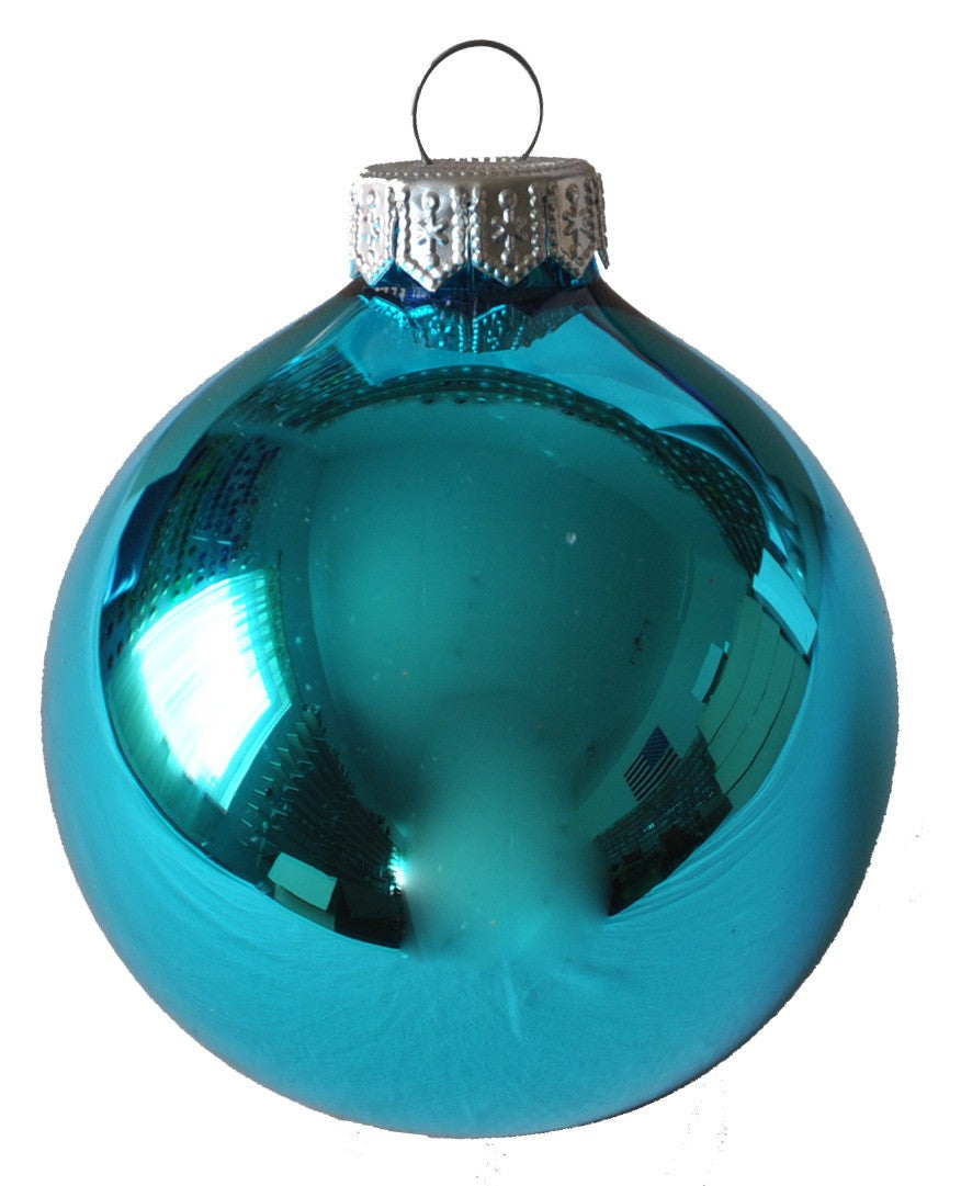 Weihnachtskugeln im Set 121Stk. - Türkis